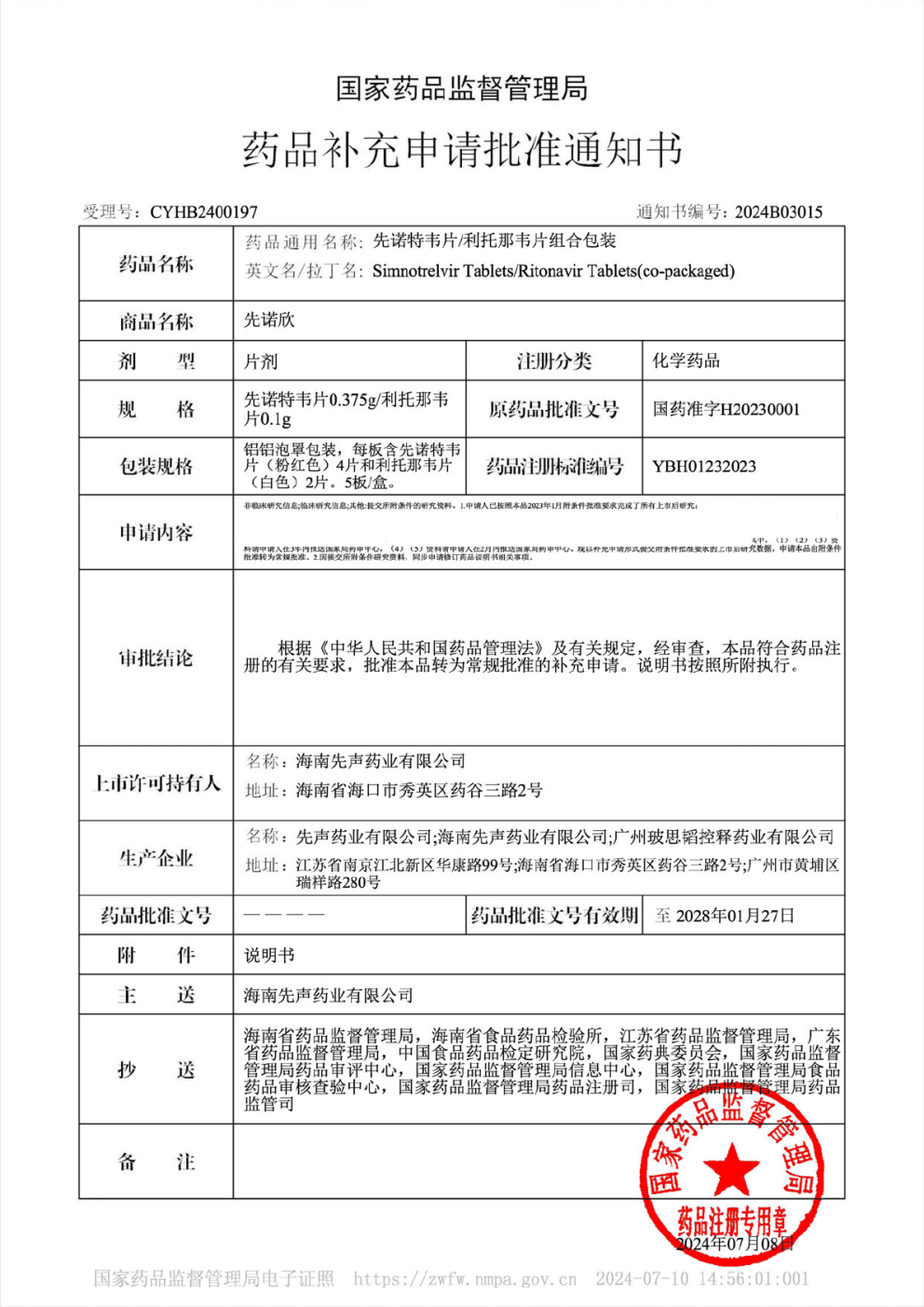 药品补充申请批准通知书2024B03015 - 对外版本.png 药品补充申请批准通知书2024B03015 - 对外版本.png